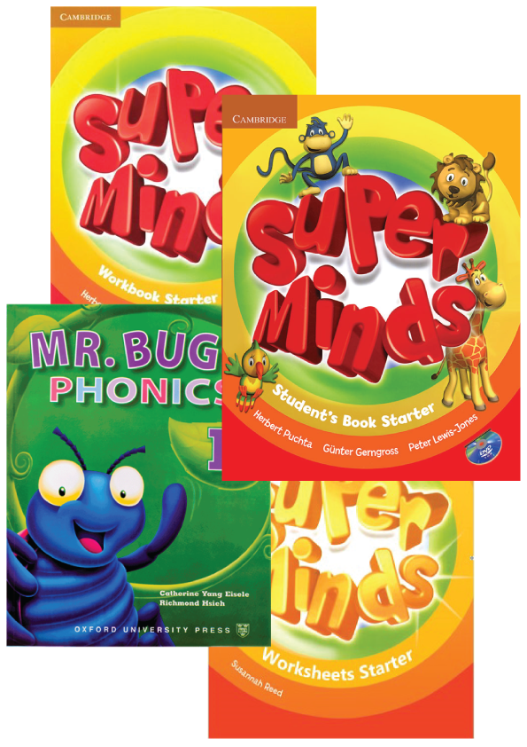 پکیج Super Minds Starter - فروشگاه آنلاین زبان (Mr. Taba)